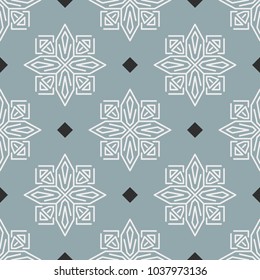 seamless pattern with oriental motifs.