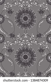 Seamless pattern in oriental style.