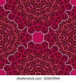 Seamless pattern in oriental style. Arabic script