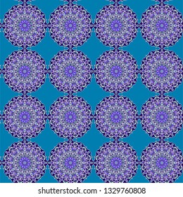 seamless pattern in Oriental style to create fabric, clothing decoration, home textiles, Wallpaper and other design