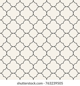 seamless pattern in oriental style. monochrome vector