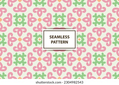 seamless pattern in oriental style. Vector background