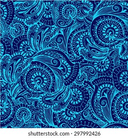 Seamless pattern in oriental style pattern vector illustration