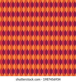 Seamless pattern. Oriental traditional ornamentation. Hexagon, picket shapes wallpaper. Ancient mosaic tiles. Repeated pickets ornament. Hexagons motif. Geometric textile print. Vector art work.