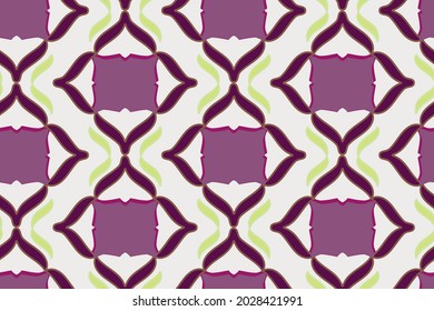 Seamless pattern. Orientalist and modern lines. Vector. EPS 10.