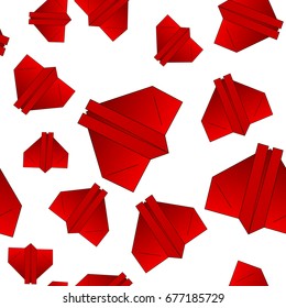 Seamless pattern origami kimono. Endless texture can be used for wallpaper, pattern fills, web page background,surface textures.