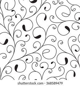 Seamless pattern. Ornament can be used as wallpaper. Seamless texture, for Valentine's Day, wedding, scrapbook, surface textures, gift wrapping paper. EPS10 vector illustration.

