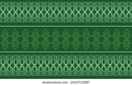 Seamless pattern of ornament design geometric design vector