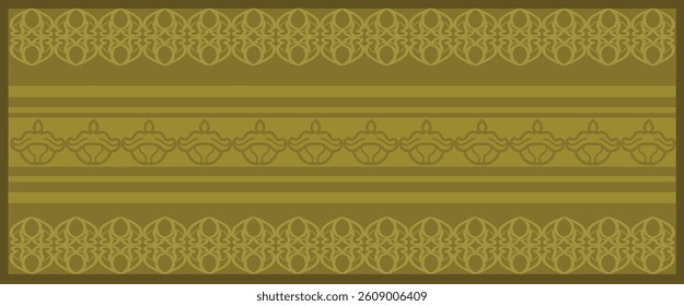 Seamless pattern ornament geometric design with yellow color background