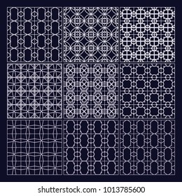 Seamless pattern ornament geometrical