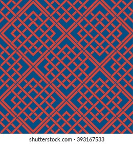 Seamless pattern, ornament, scandinavian.