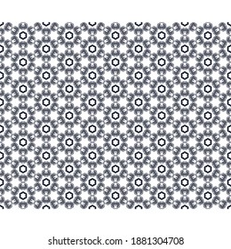 Seamless Pattern Ornament Shape Vector