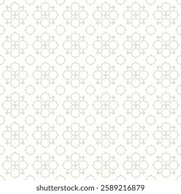 seamless pattern in ornamental style abstract geometric background vector