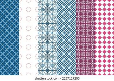 Seamless pattern. Ornamental wallpaper. Modern design, digital paper. Vector abstract artwork.