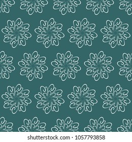 Seamless pattern with ornaments. Elements for design and decoration.