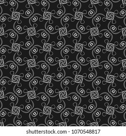 Seamless pattern with ornaments. Elements for design and decoration.