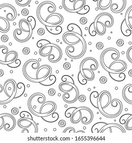  Patrón sin inconvenientes. Esquema Fondo abstracto. Textura interminable decorativa.