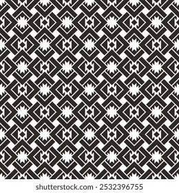 Seamless pattern. Outline vintage. Repeat geometric. Weaving vector background.Rectangle. Tile seamless pattern. Geometric shapes pattern. Abstract geometric print. background pattern. Fashion fabric