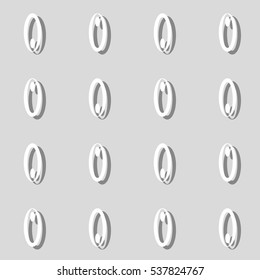 Seamless pattern of ovals. Abstract background. Good design.