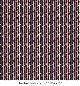 Seamless pattern with overlapping rings. Vector striped illustration