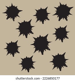 paquete de patrones impecable. Vector de texturas de moda.
