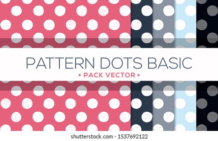 Seamless pattern package, white dots on colored backgrounds.
handmade strokes-02 Greys