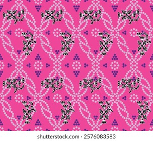 Seamless pattern with paisley ornament. Ornate floral decor. Vector illustration