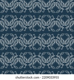 seamless pattern paisley patterns vector