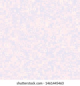 Seamless pattern. Pale colors. Pixel shards and squares. Universal background.