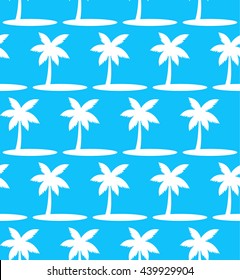 Seamless pattern in the palm