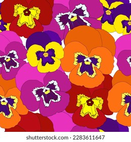 Para la industria textil se puede utilizar un patrón sin foco con flores de color panceta