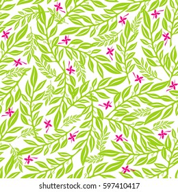 Seamless pattern for paper print design