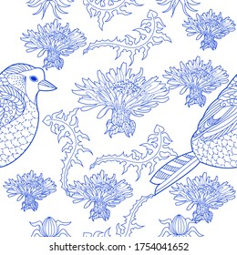 Patrón sin inconvenientes para el papel y los textiles con dientes de león. Étnica y natural, floral, retro, elemento de diseño tribal. Fondo vectorial aislado.