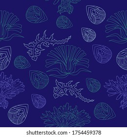 Seamless pattern for paper and textiles with dandelions. Ethnic and nature, floral, retro, tribal design element. Isolated vector background.