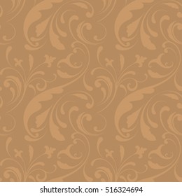Seamless pattern for paper tissue. Vintage floral print.