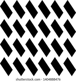 Seamless pattern. Parallelograms ornament. Geometric backdrop. Quadrangles background. Polygons wallpaper. Figures motif. Digital paper, textile print, web designing, abstract. Vector art.