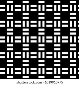 Seamless pattern with parquet ornament. Bricks cladding floor. Rectangle slabs tessellation image. Repeated stones ornamental background. Mosaic motif. Flooring wallpaper. Digital paper. Vector art.