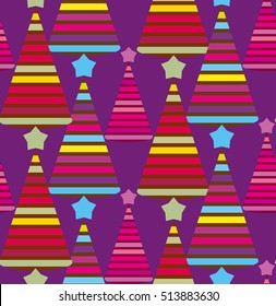 Seamless Pattern of Party Colorful hubcap, Vector Wallpaper for Holidays 