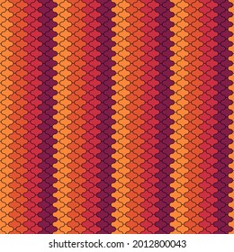 Patrón sin foco. Ornamento de baldosas de pasillo. La ornamentación oriental tradicional. Formas de linterna repetidas. Papel tapiz mosaico. Motif de mosaicos. Papel digital geométrico. Impresión textil étnica. Imagen del vector