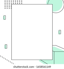 Nahtloses Muster mit pastellfarbenen geometrischen Formen
