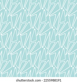 Seamless pattern pastel geometry abstract blue background