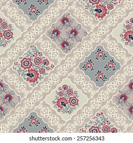 seamless pattern. patchwork.