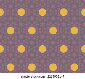 Seamless pattern with patchwork. Seamless background for textile, wallpaper, pattern fills, covers, surface, print, gift wrap, packaging paper, ceramic tile.