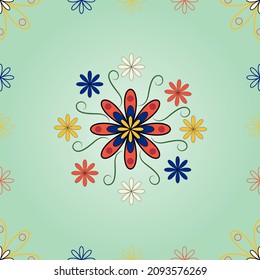 Seamless Pattern Patra with colorful can be used for your textile, wallpaper, papercraft, background, fabric, and more.