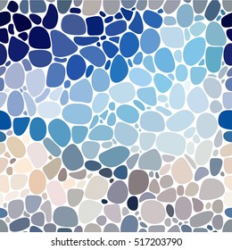 Seamless pattern with pebble.