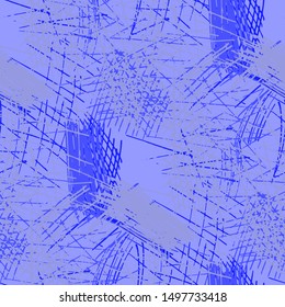 Seamless Pattern with Pen Hatches.