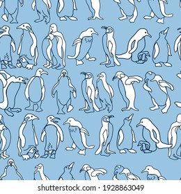 壁紙 ペンギン のベクター画像素材 画像 ベクターアート Shutterstock