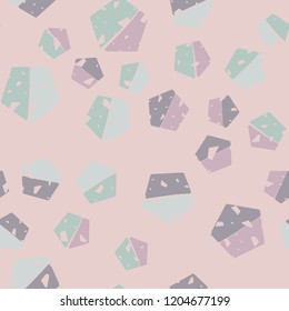 Seamless pattern with pentagons.