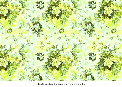 Seamless pattern Perfect for interior designs, textiles, and decorative purposes to bring elegance and charm