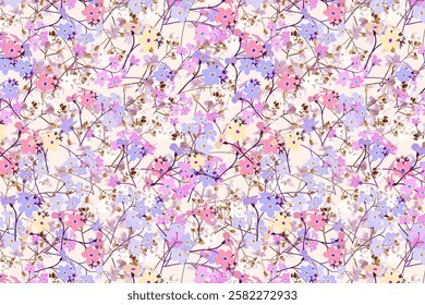 Seamless pattern Perfect for interior designs, textiles, and decorative purposes to bring elegance and charm